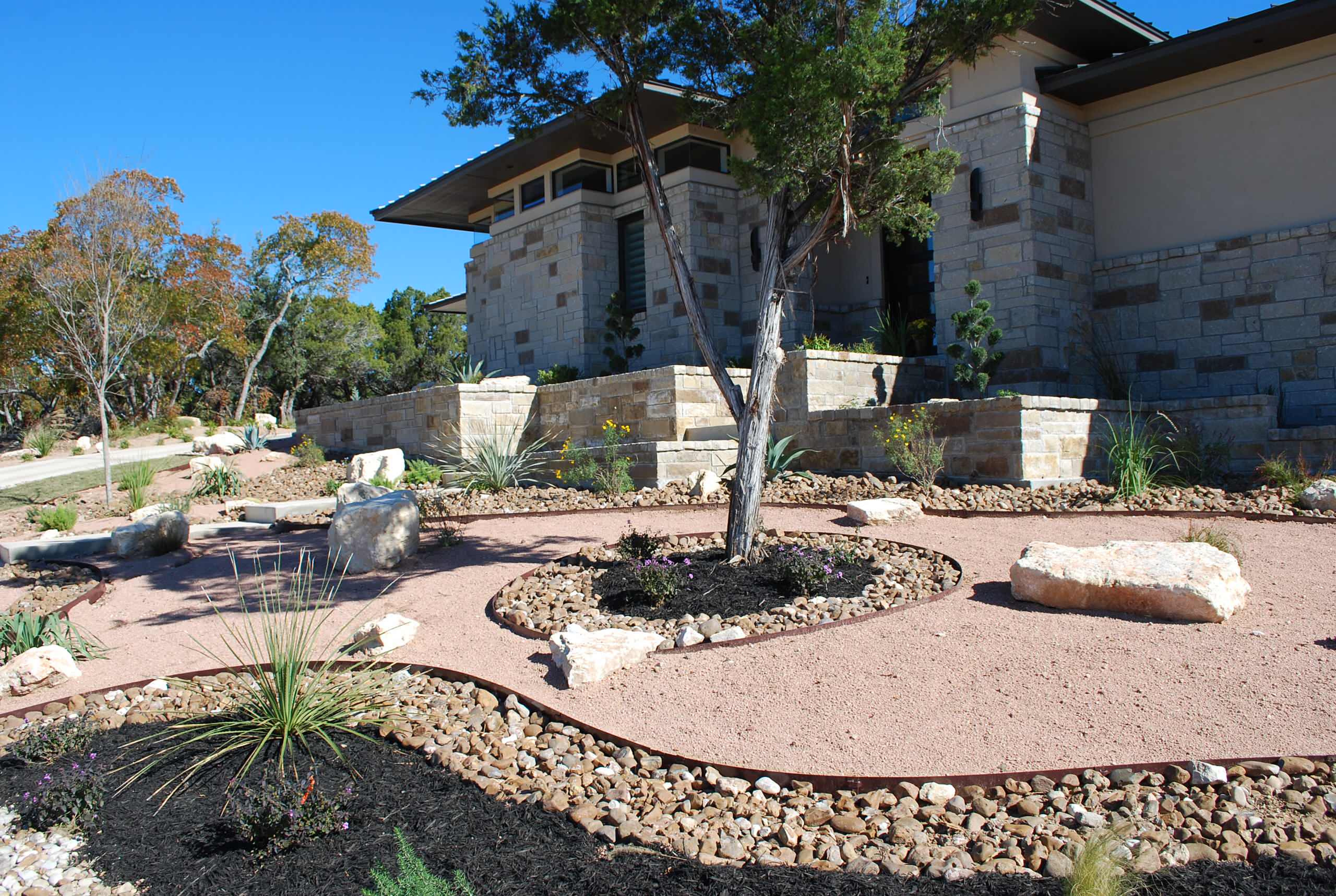 Hill Country landscaping