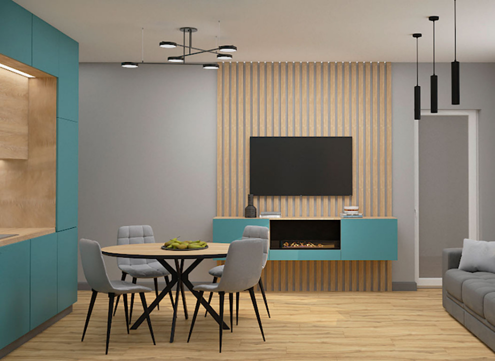 Дизайн-проект квартиры для молодой семьи ЖК "Цветной Бульвар"