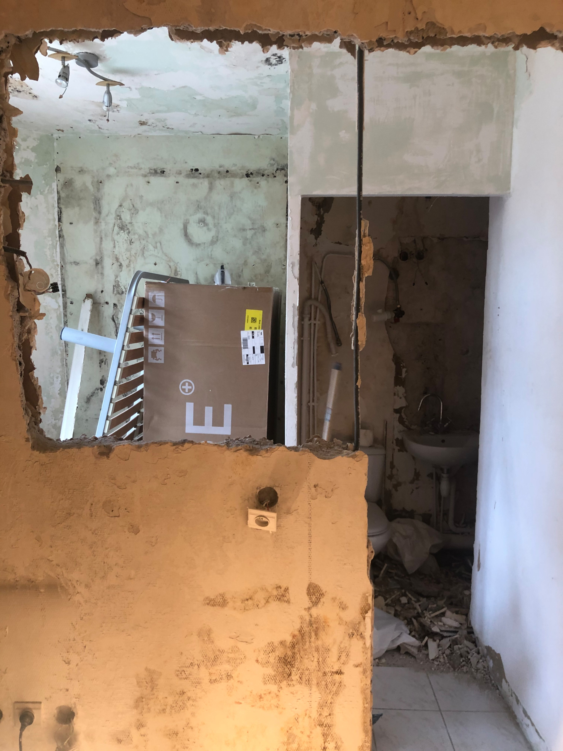 Renovation d'un studio Paris 18ème