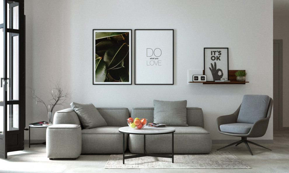 Визуализация интерьера по техзаданию дизайнера/архитектора