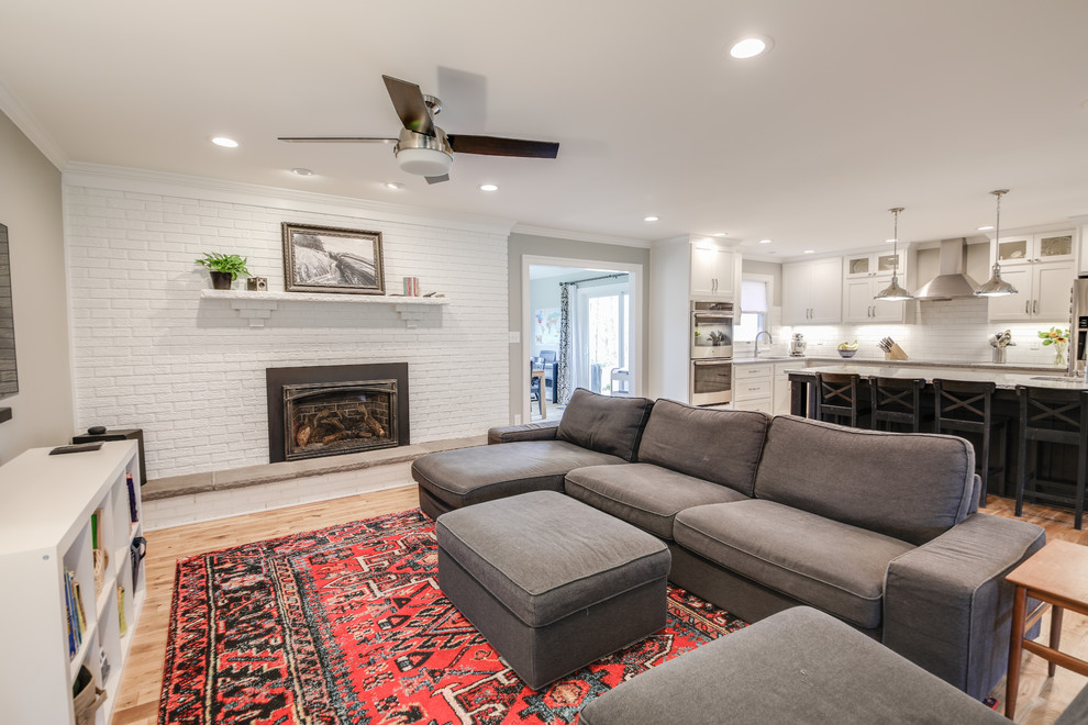 Cheat Lake: Living Room and Kitchen Renovation