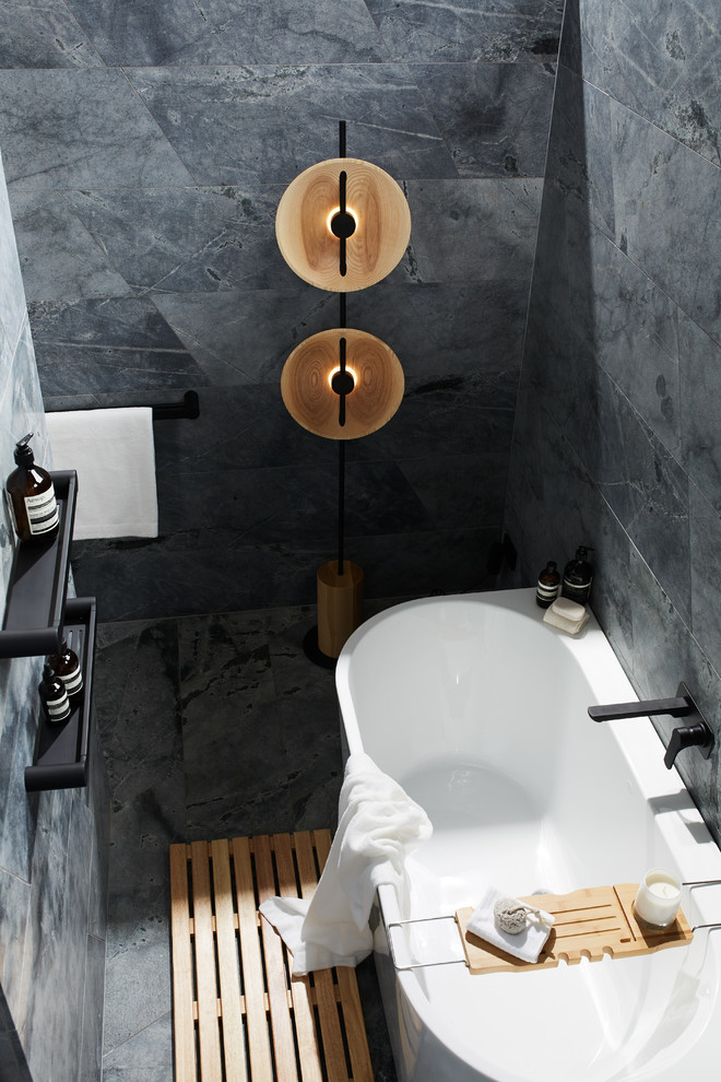 Design ideas for an industrial bathroom in Sydney.