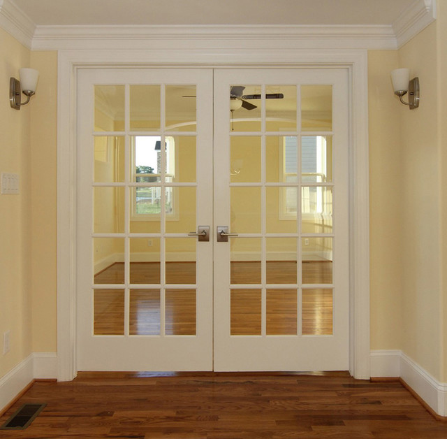 Interior Glass French Doors - Traditional - Raleigh - by Stanton Homes