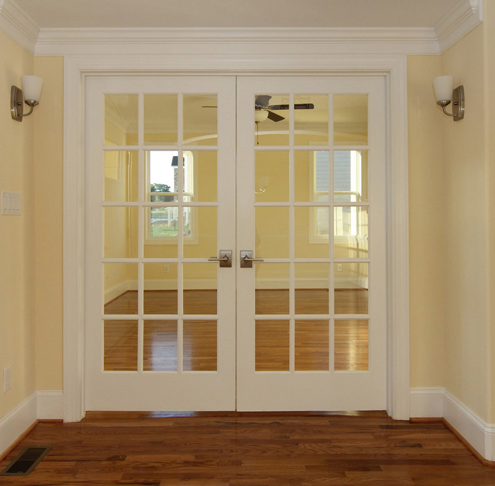 Interior Glass French Doors - Traditional - Raleigh - by Stanton Homes ...