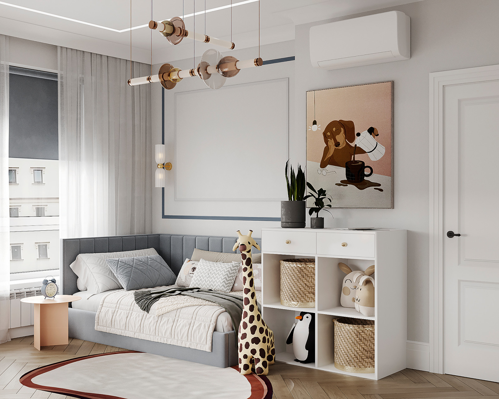 Дизайн проект квартиры в ЖК "Манхэттен"