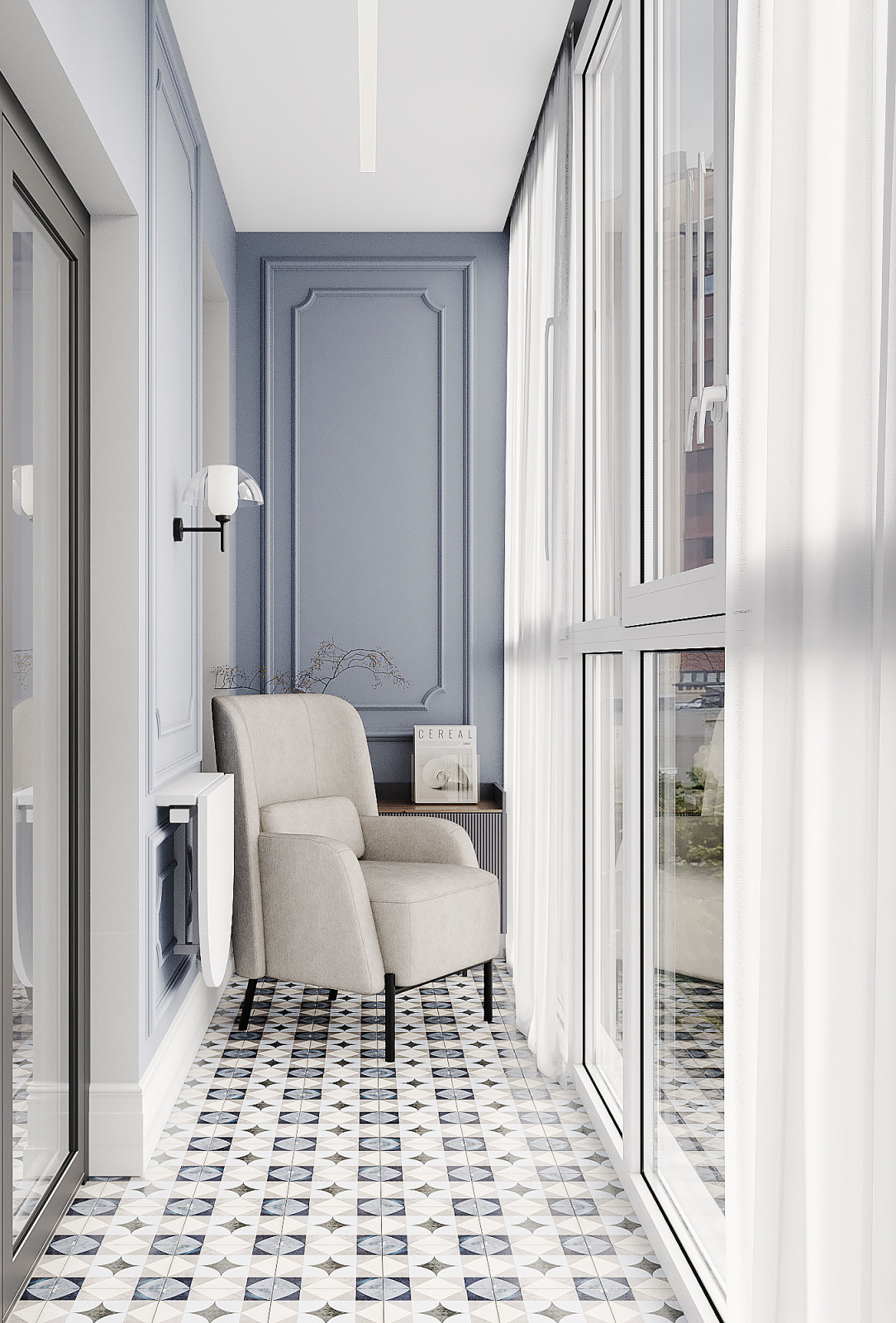 Дизайн проект квартиры в ЖК "Манхэттен"