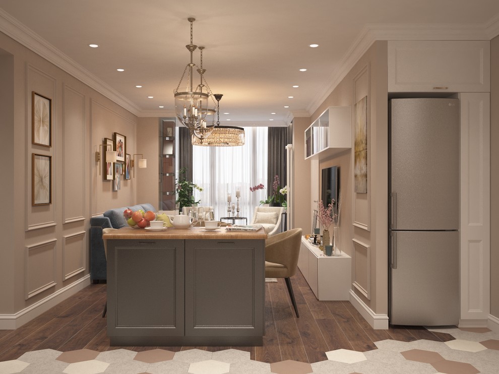 Дизайн-проект квартиры на Липовой аллее