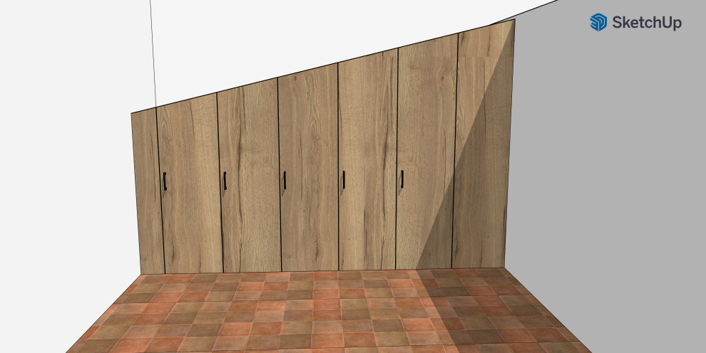 Optimisation d’espace – Meuble sous pente