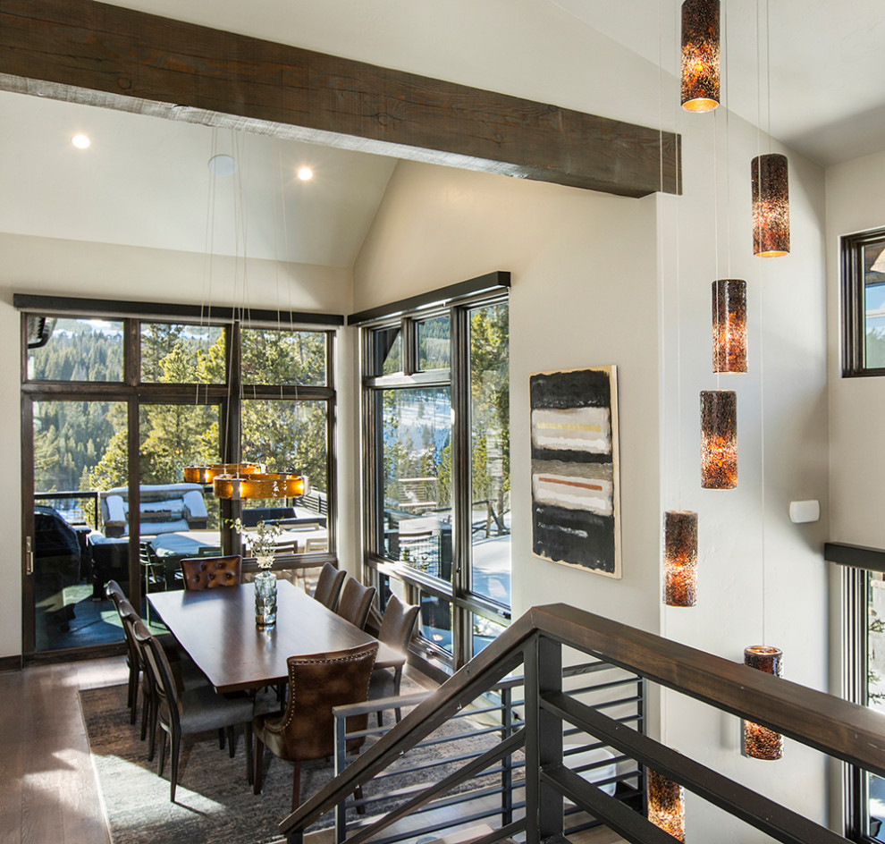 Home design - rustic home design idea in Denver