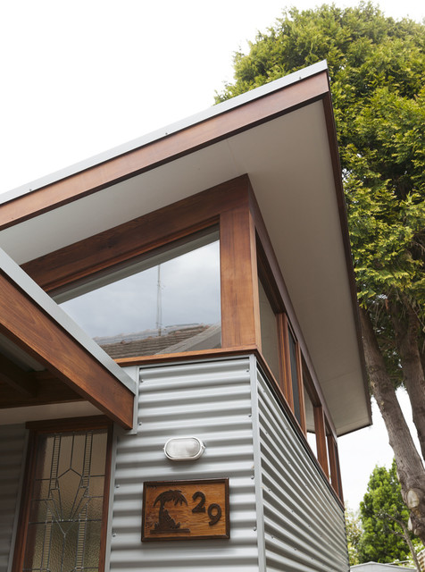 Rustic Extension Katoomba rustik-fasad