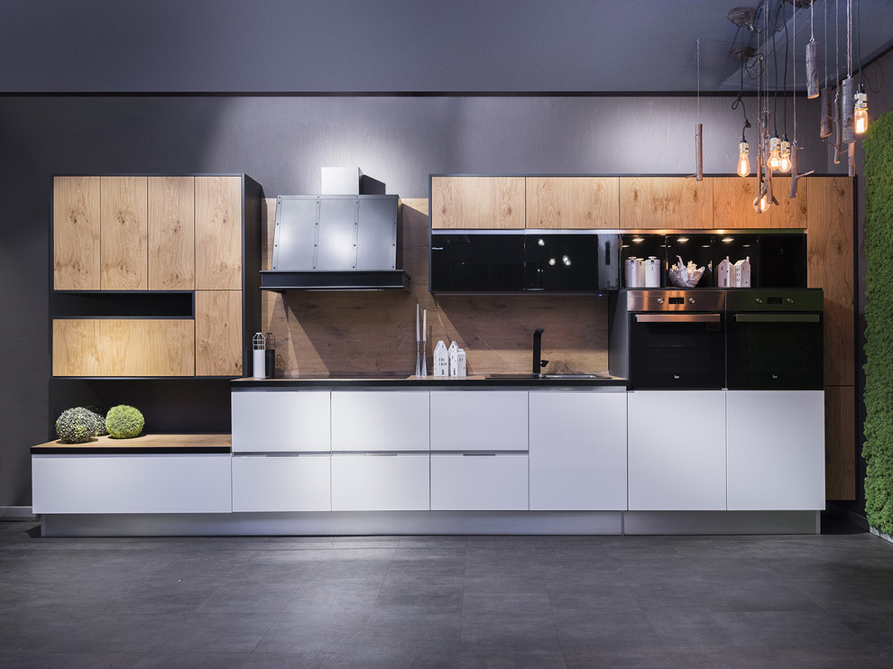 Кухня в шпоне дуба