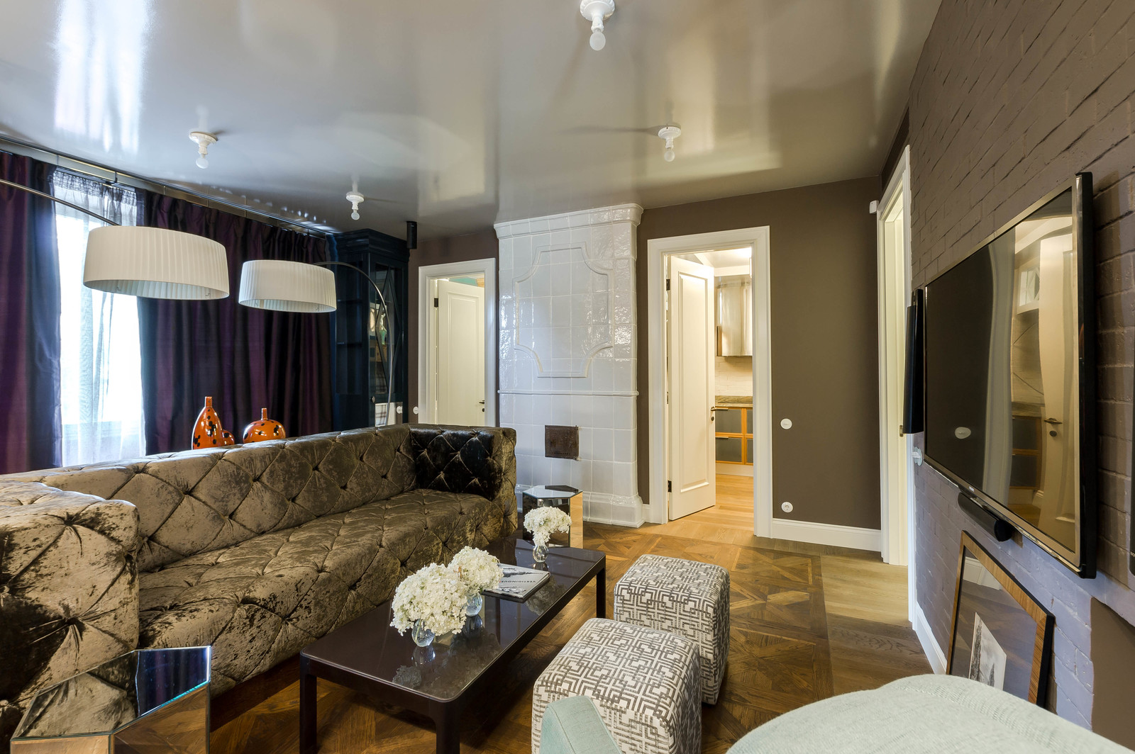 Холостяцкая квартира в центре Москвы