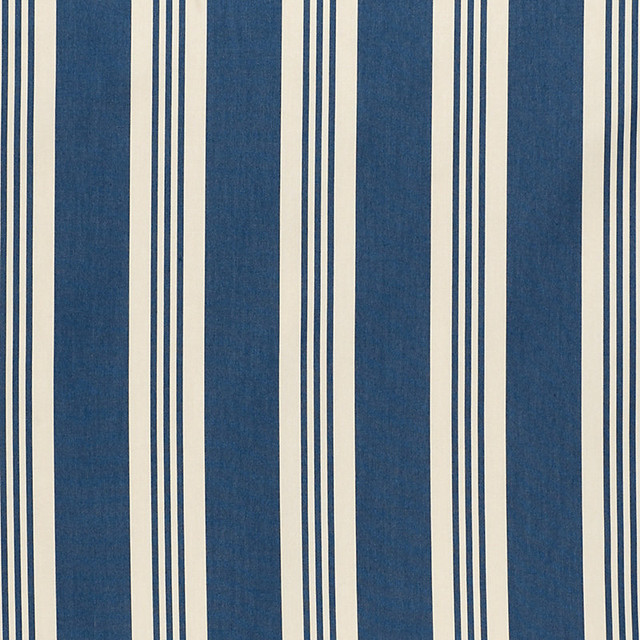 French Stripe Navy EasyCare Fabric by the Yard