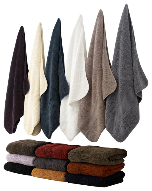 Sylvano Luxury Towels, 18-Piece, Navy