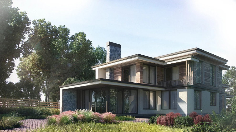 Современный дом, Шале