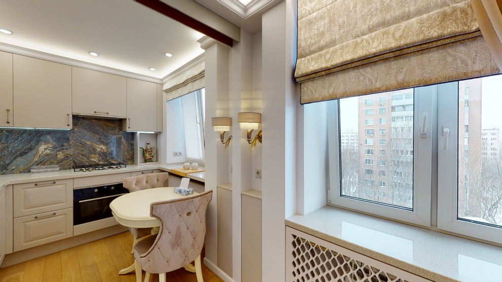 Квартира с  современным ремонтом в классическом стиле