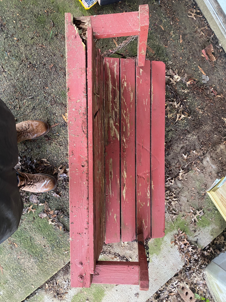 Porch Swing Repair