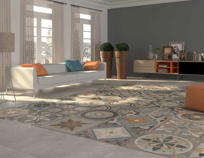 Transitional home design photo in New York