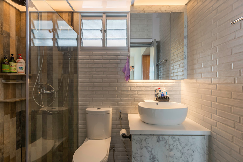 Design ideas for a bathroom in Singapore.