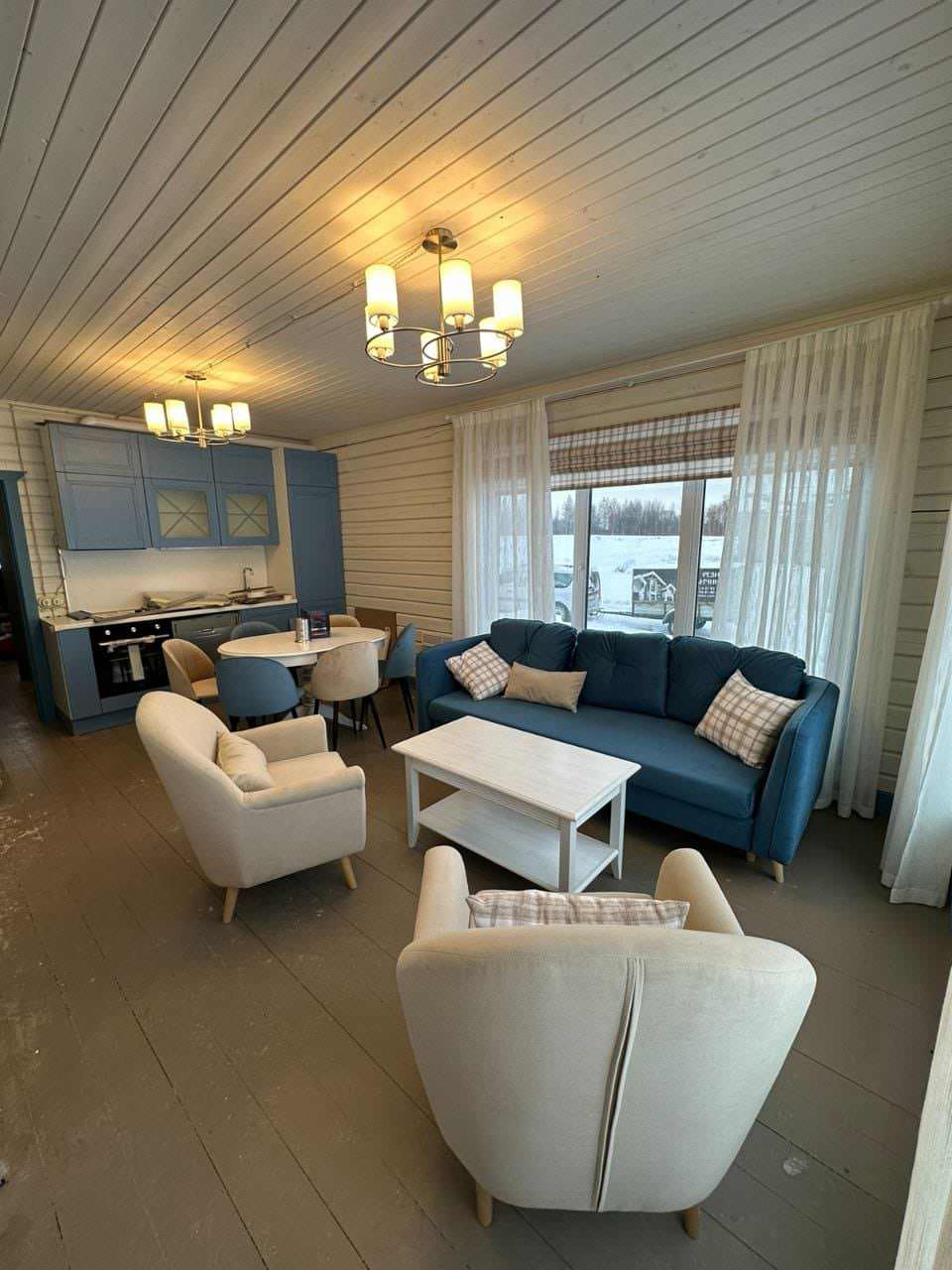 КУХНЯ " ТЭСС" для загородного дома