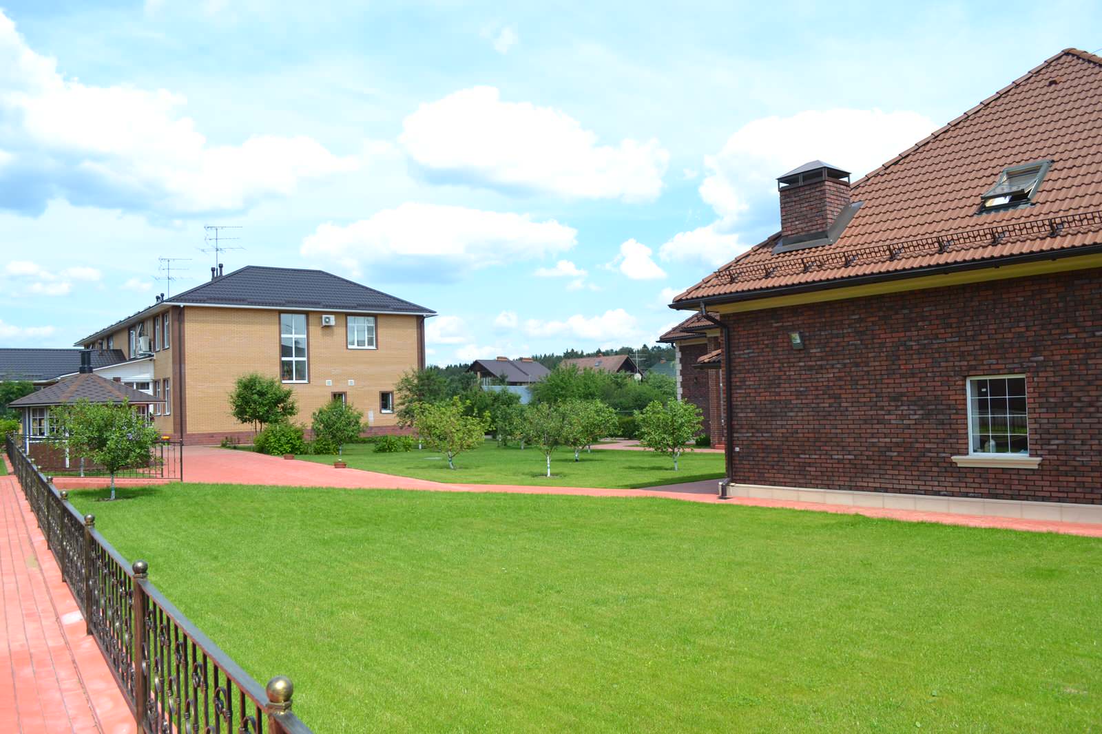 Фасад загородного дома - Подмосковье