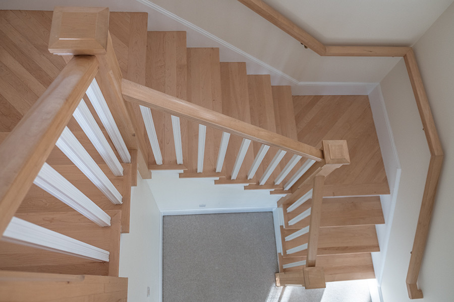 Staircase - craftsman staircase idea in Boston