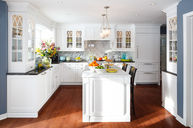 Classic White Kitchen Design By Astro Ottawa 
