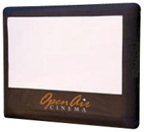 Open Air Cinema Home Outdoor Movie System Open Air Home Screen, 9'x5'