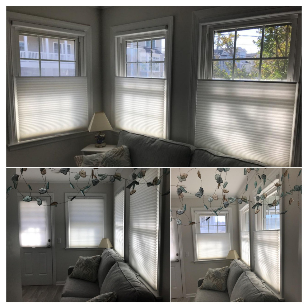 Honeycomb Duette Shades - Various Projects
