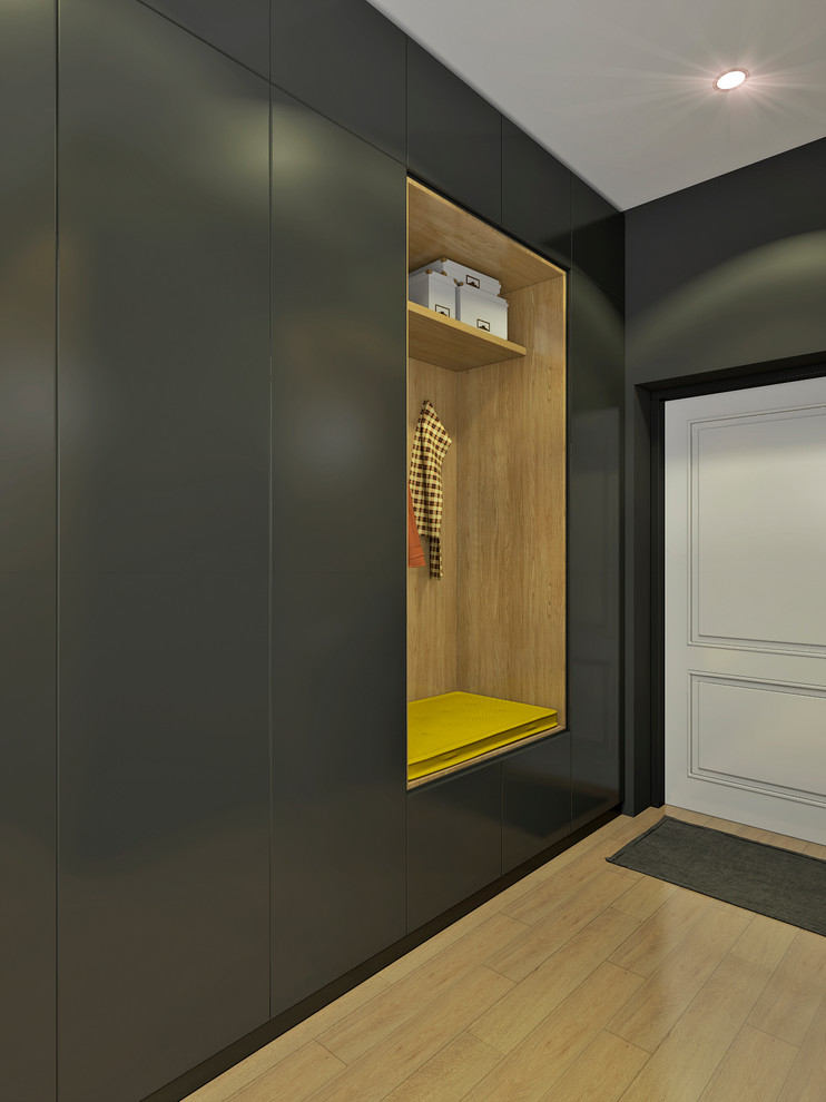 Дизайн интерьера однокомнатной студии в ЖК "Гринвуд"