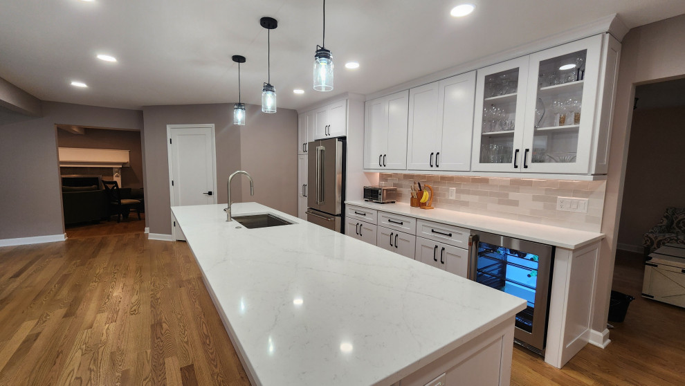 Our kitchen is embarrassing. Can we expand it into the dining room we don't use?