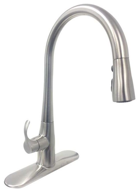 Kohler K 596 Vs Simplice Pulldown Kitchen Faucet Stainless