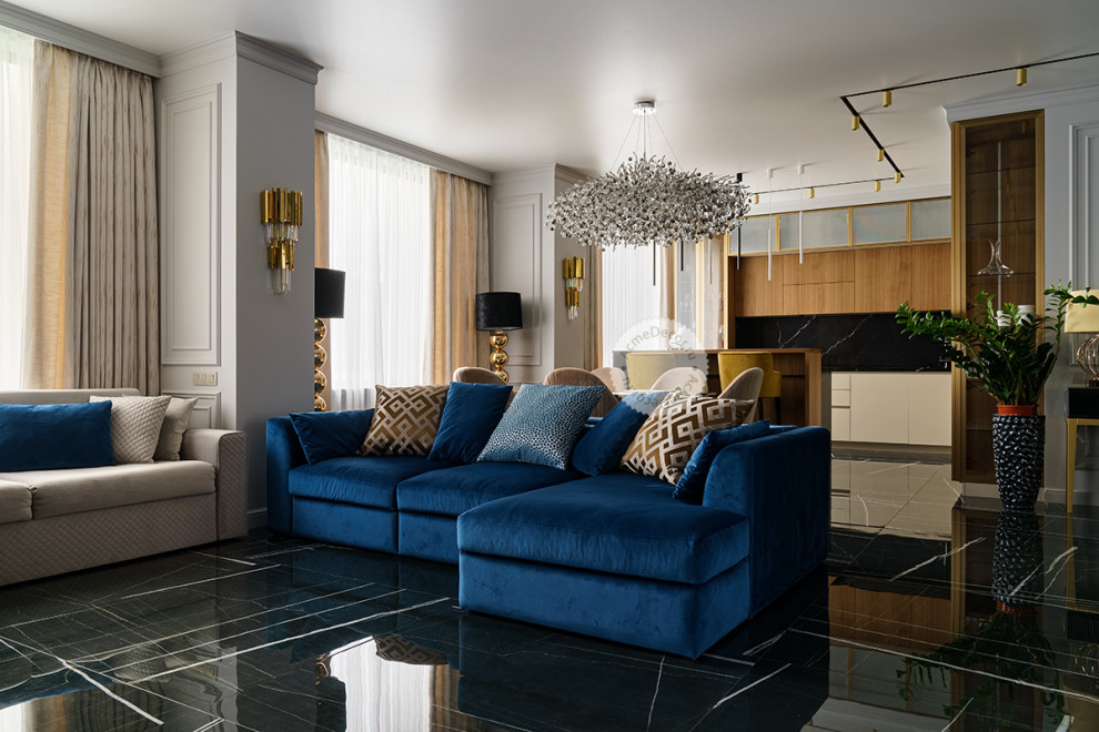 Квартира на Мичуринском проспекте (ЖК "Небо")