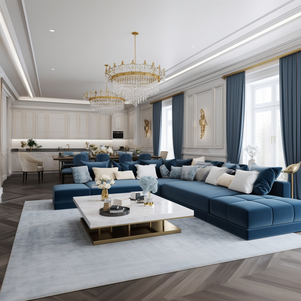 Квартира 100 м Арт Деко