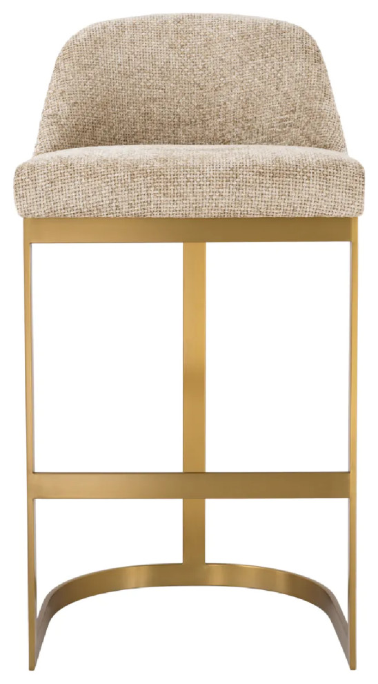 Gold Base Bar Stool Eichholtz Condos Contemporary Bar Stools And