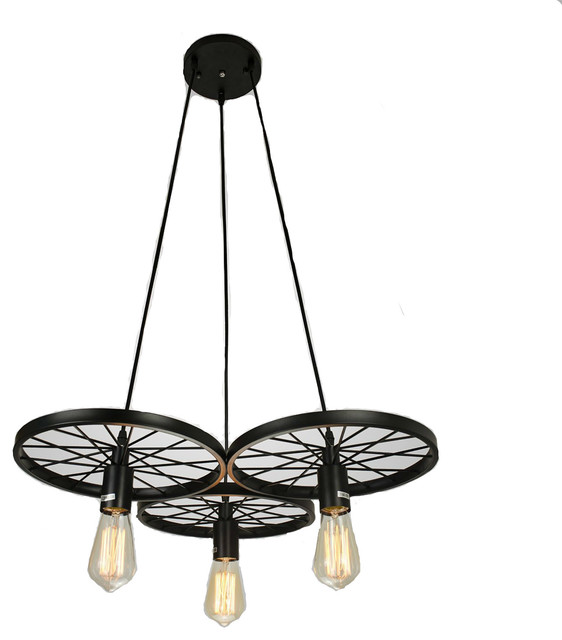 Antique Metal Art Large Barn Wheels Hanging Pendant Light Antique Metal Art Large Barn Wheels Hanging Pendant Light