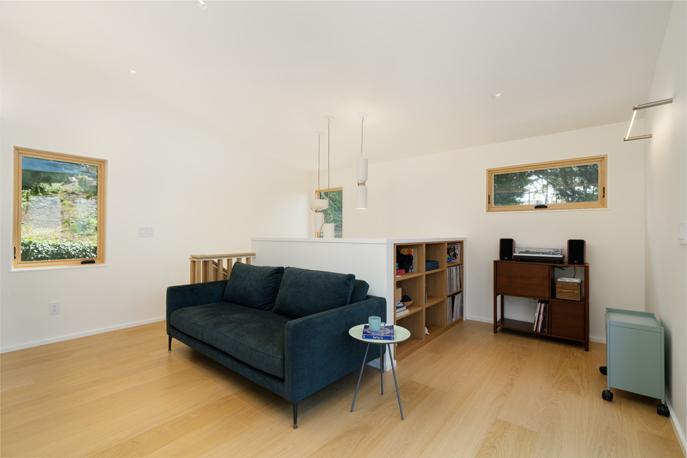Oakland Hills Modern Addition | White Oak + Architectural Windows