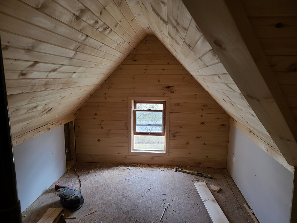 Rustic Finished Attic