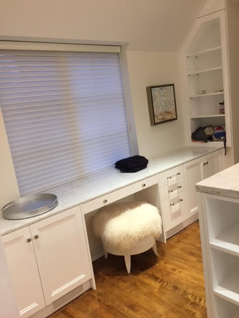 Spaciously Renovated Bathroom And Custom Closet