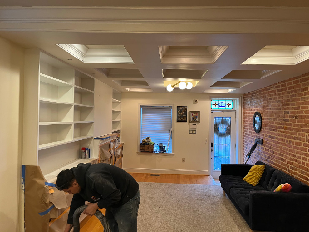 Living Room Custom Bookshelf