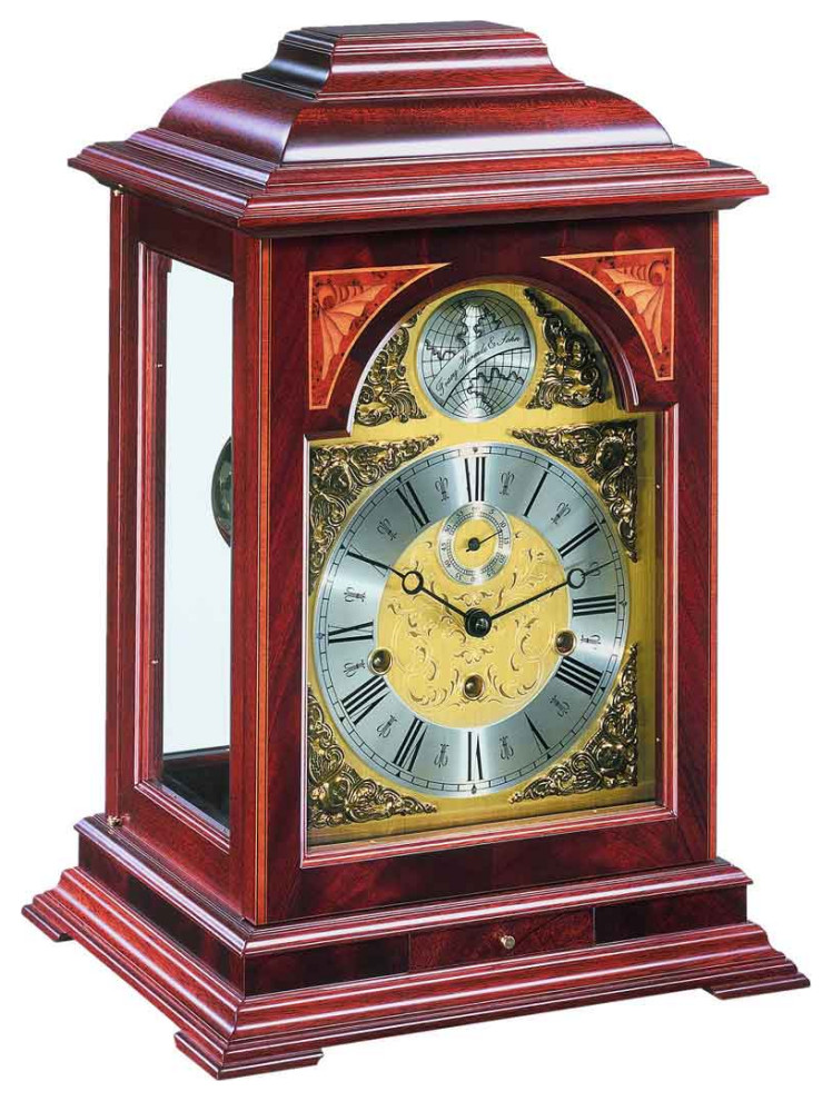 Cornell Mantel Clock Traditional Desk And Mantel Clocks by Hermle