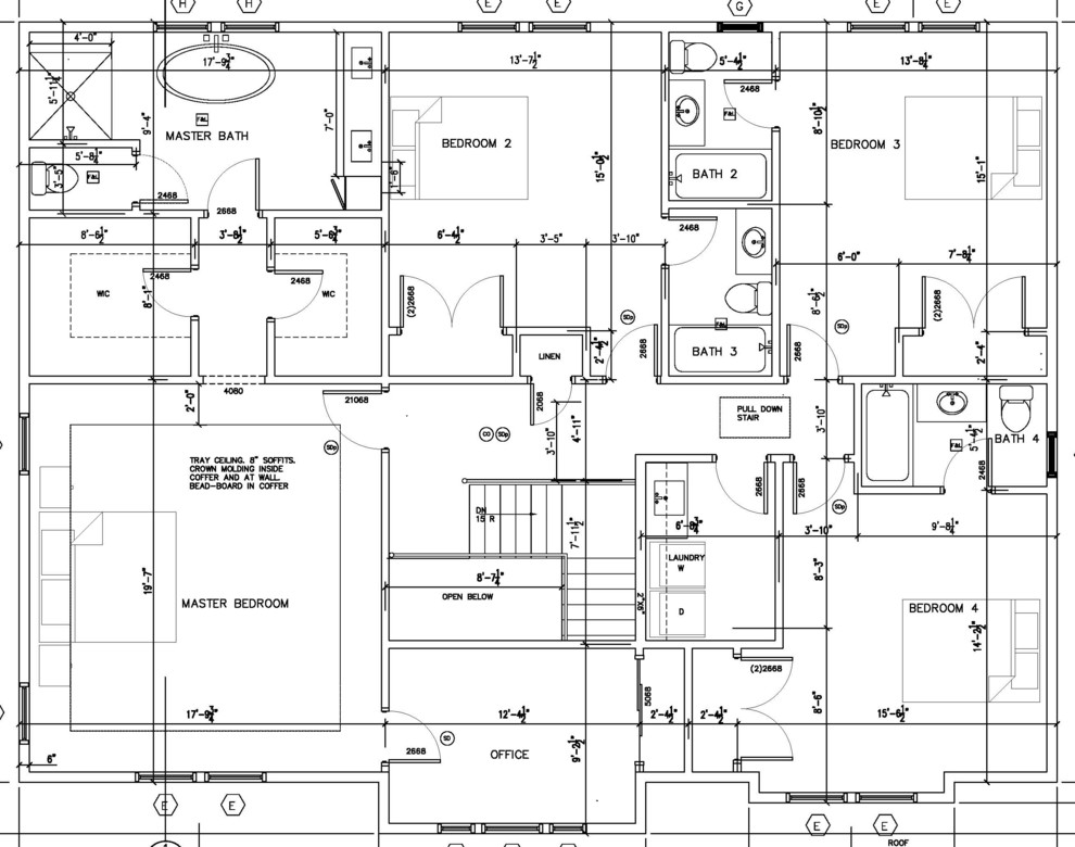 2nd floor office entry off master bedroom or hallway
