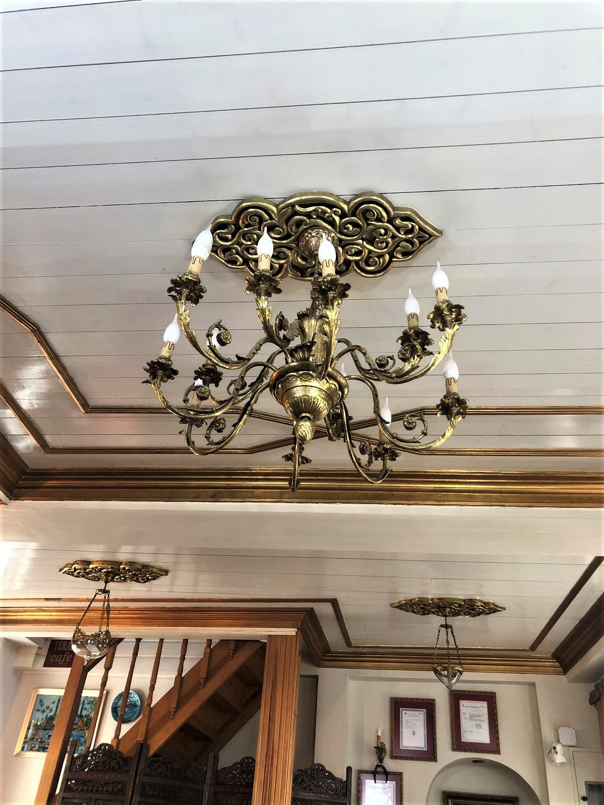 холл  в стили Шебби-шик