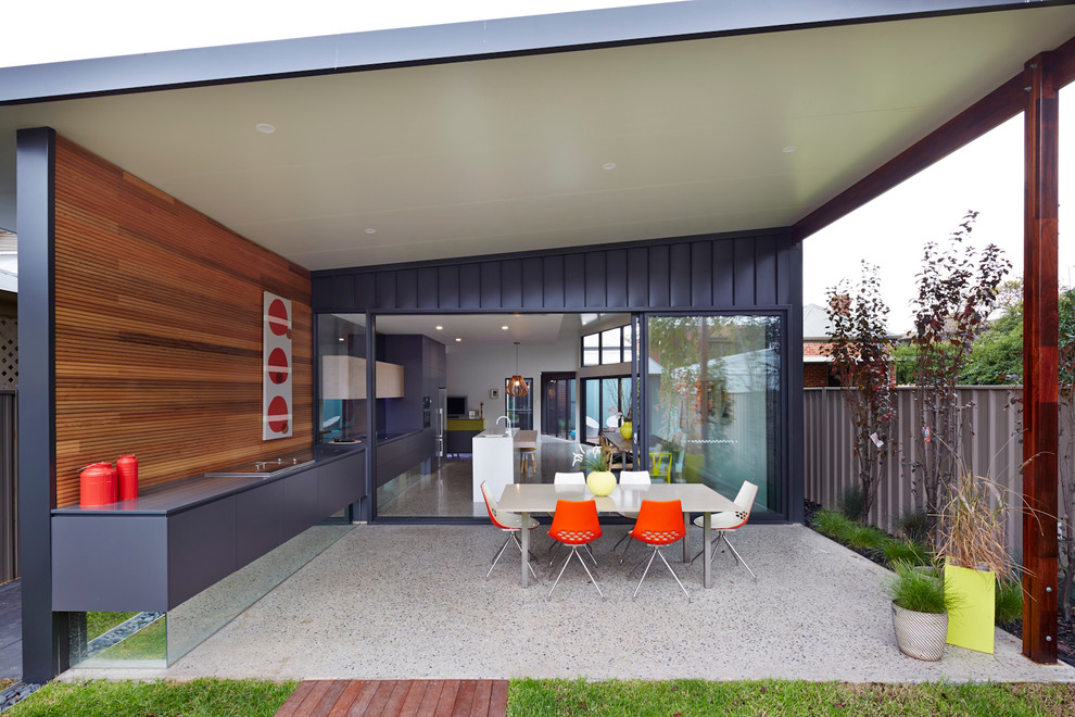 This is an example of a contemporary exterior in Adelaide.