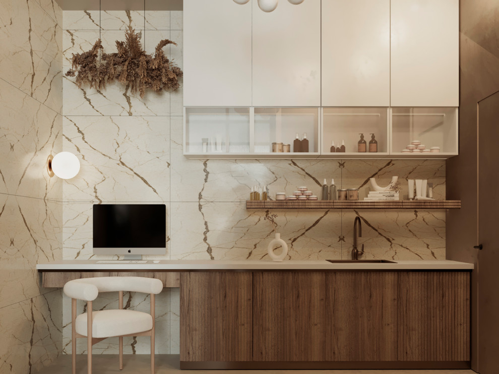 Визуализация салона красоты.