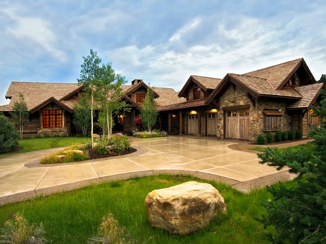 Refined Mountain Rustic rustik-fasad