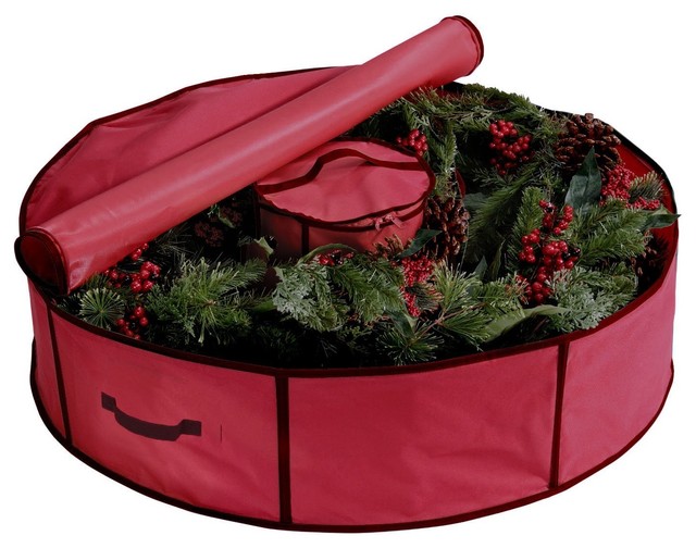 Holiday 36" Wreath Bag with Center Storage