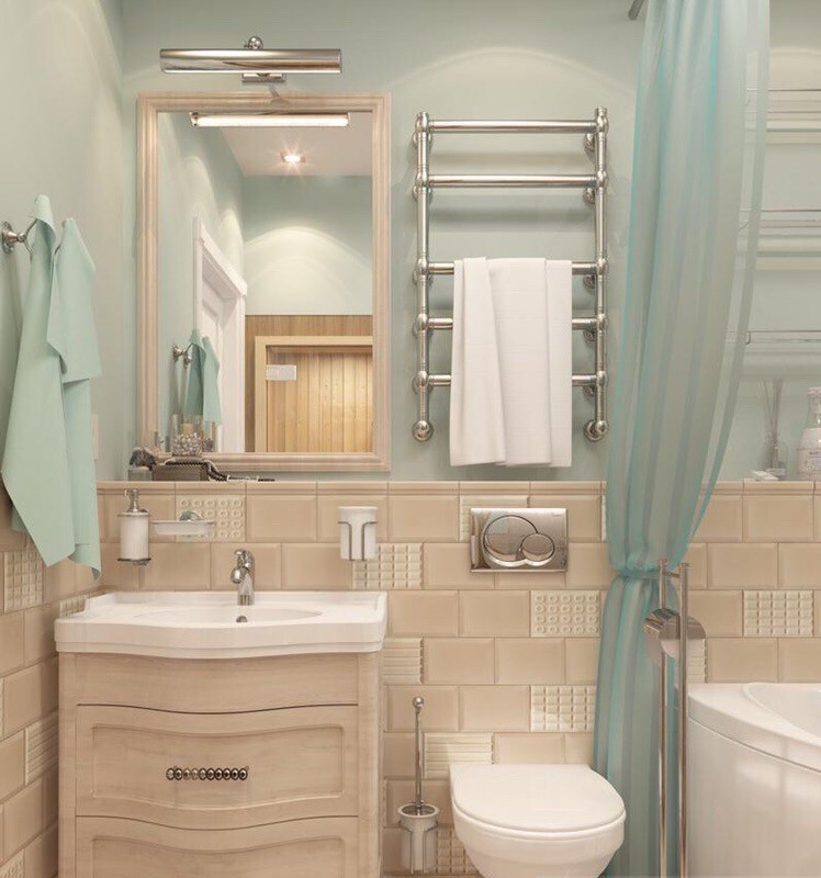 Дизайн гванной комнаты