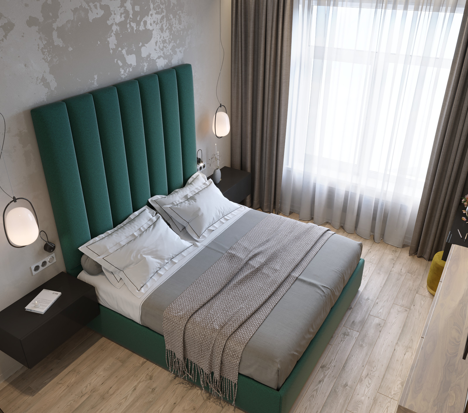 Проект квартиры в Москве 78 м2