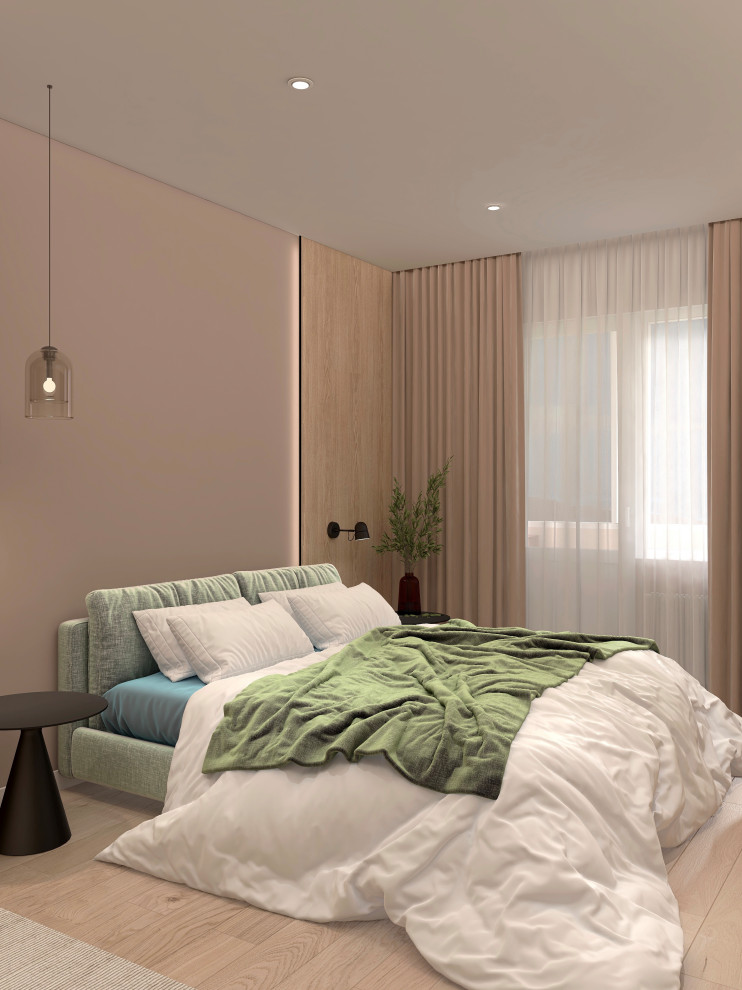 Трёхкомнатная квартира для любителей природы и минимализма